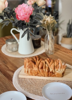 brioche à effeuiller pull appart bread