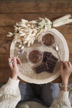 mousse au chocolat healthy et facile