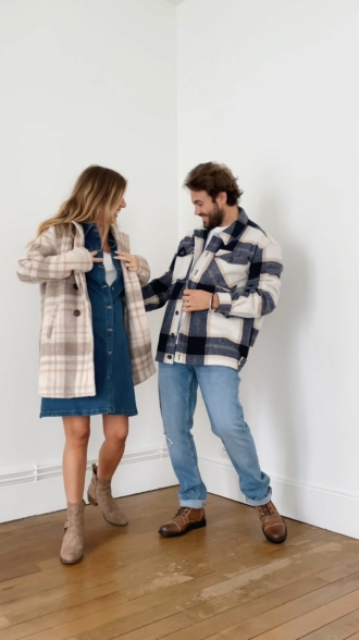 tenue femme combinaison en jean