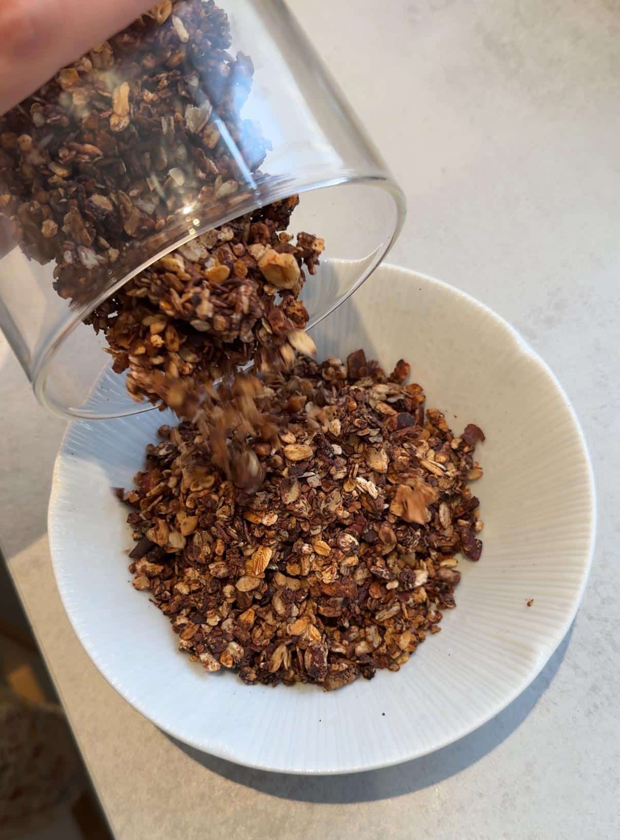 Granola maison au chocolat