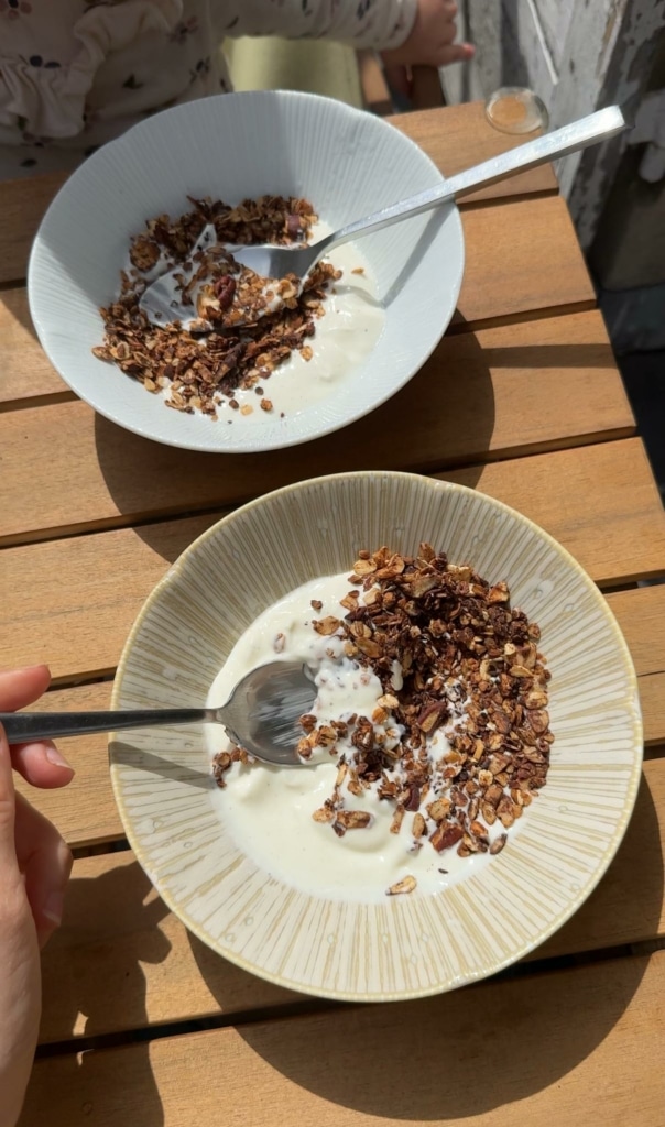 Yaourt au granola maison
